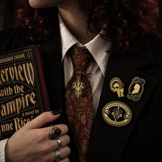 Lestat Cameo Enamel Pin