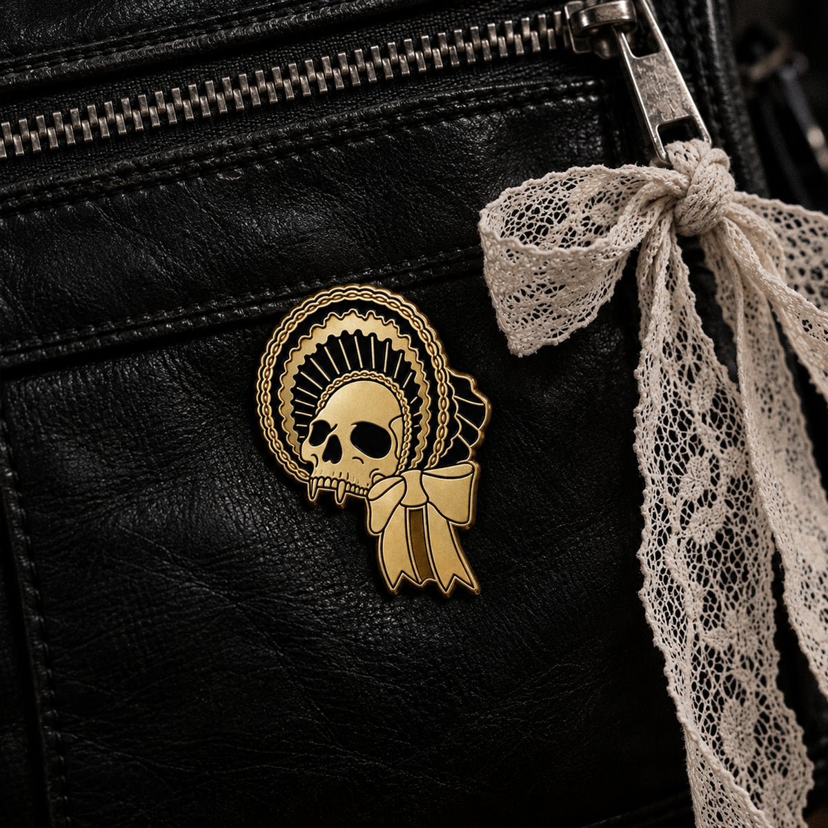 Claudia Enamel Pin
