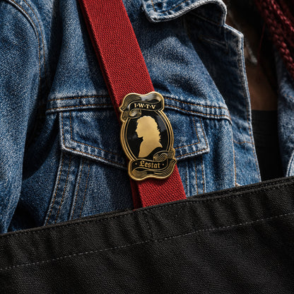 Lestat Cameo Enamel Pin