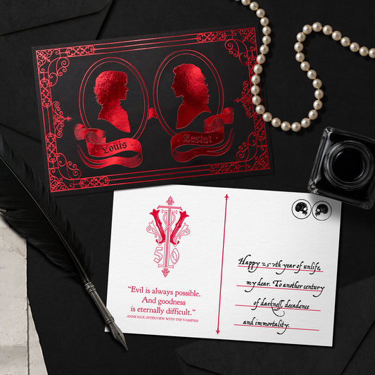 IWTV Louis and Lestat Postcard
