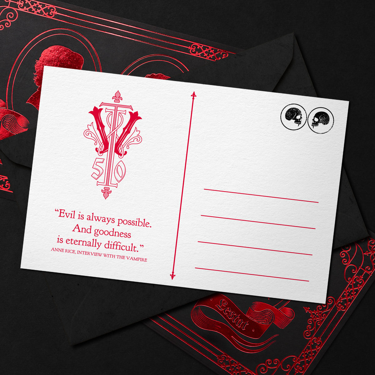 IWTV Louis and Lestat Postcard