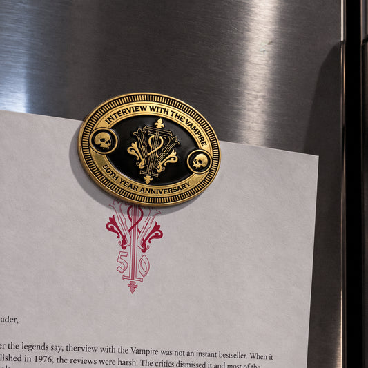 IWTV 50th Anniversary Seal Enamel Magnet