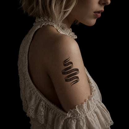 Evil Is A Point Of View Temporary Tattoo