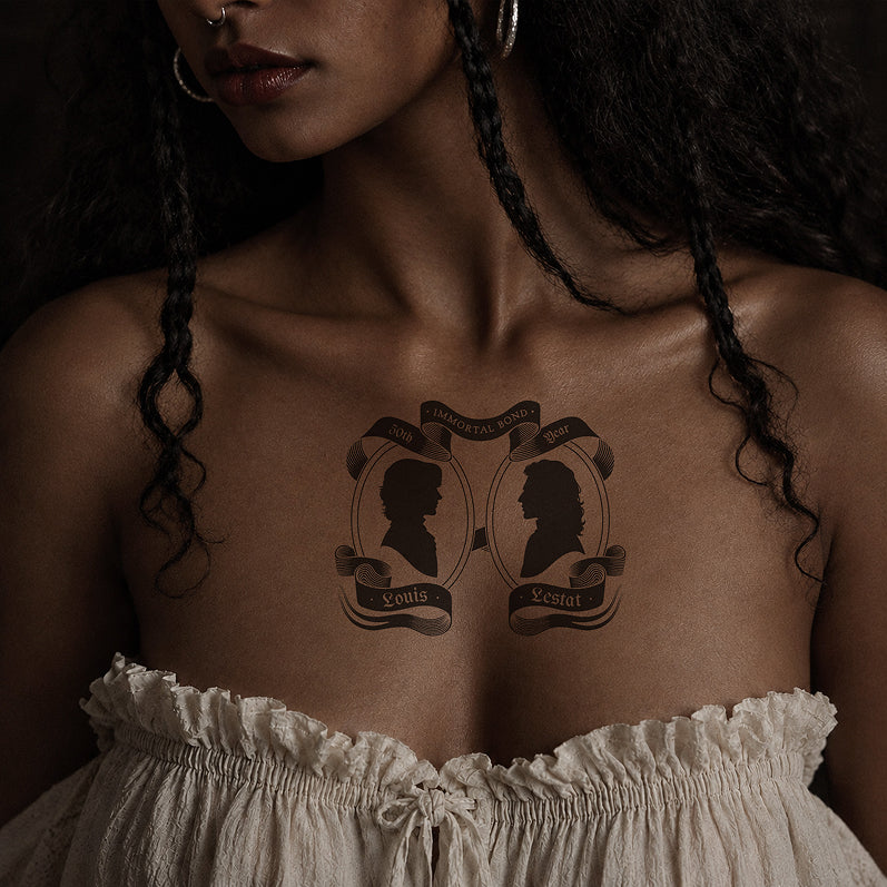 Immortal Bond Temporary Tattoo