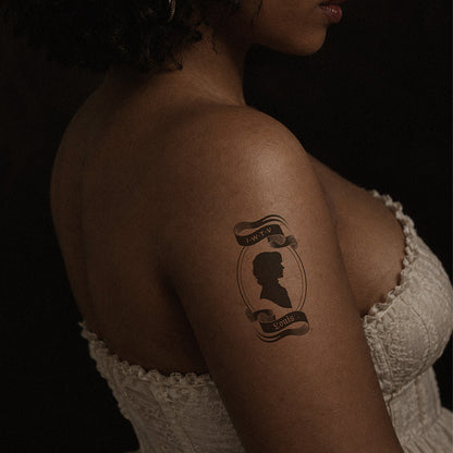 Louis Cameo Temporary Tattoo