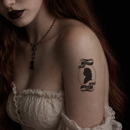 Lestat Cameo Temporary Tattoo