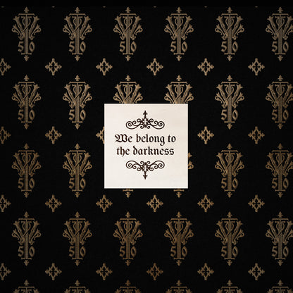 We Belong To The Darkness Temporary Tattoo