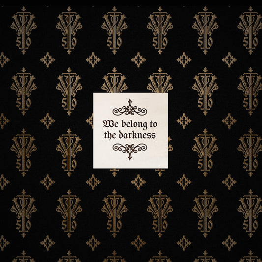 We Belong To The Darkness Temporary Tattoo
