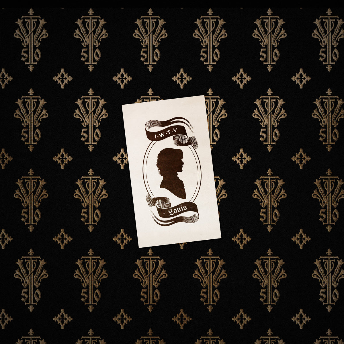 Louis Cameo Temporary Tattoo