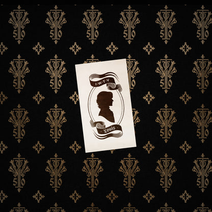 Louis Cameo Temporary Tattoo